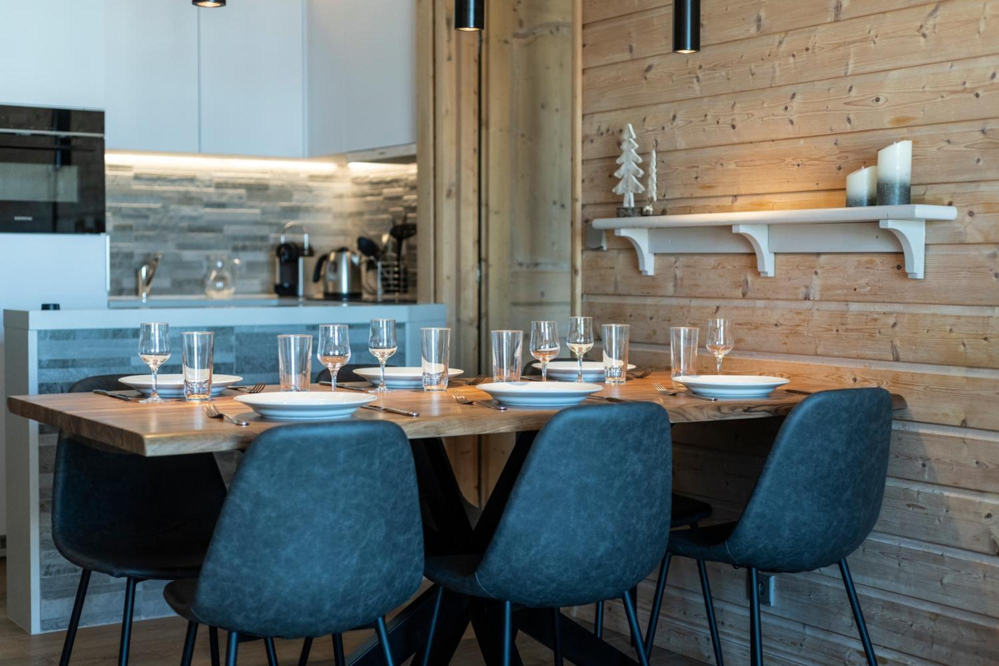 Appt Renove, 6 Personnes Arc 1950 Vue Exceptionnelle Montblanc, Sauna, Hammam, Piscine Int Et Ext Les Arcs  Eksteriør billede